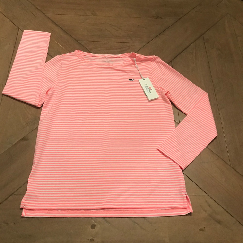 NWT - Vineyard Vine Swim Shirt - girls sz Large